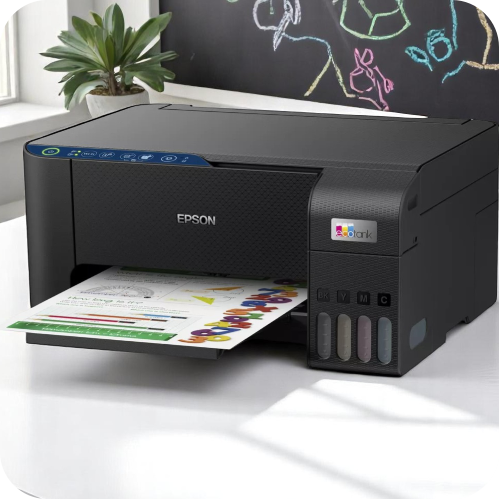 impresora epson ecotabk en uso