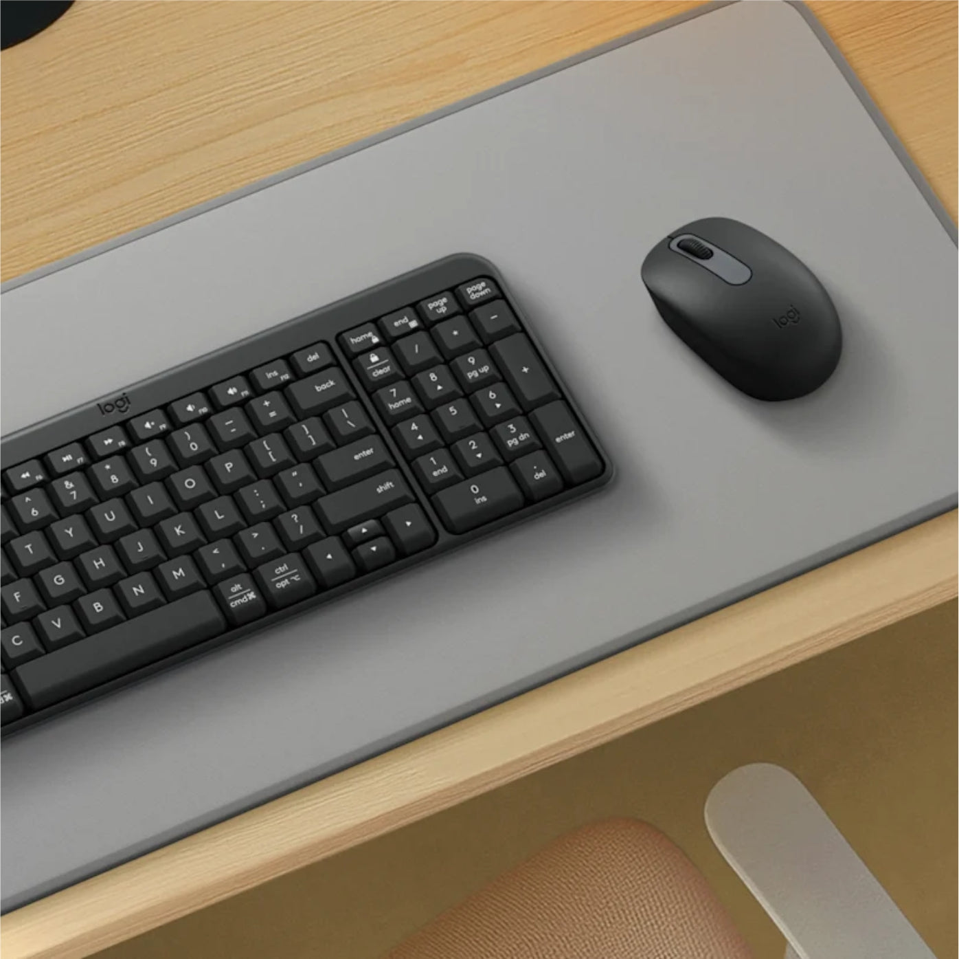 Combo Logitech MK250 teclado y mouse inalámbricos con conexión Bluetooth