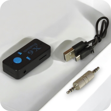 Receptor Bluetooth USB X6 para audio inalámbrico en audífonos y parlantes
