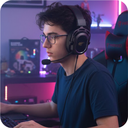 Havit H2008D | Audífonos Gamer con Micrófono 3.5 mm