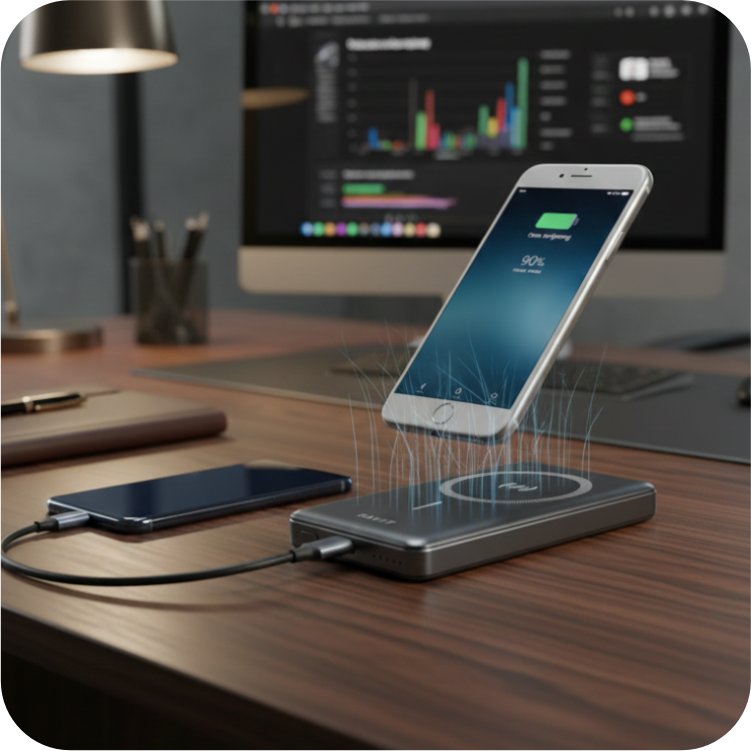 Havit PB5224 | Power Bank Compacto de 10.000 mAh con Carga Rápida