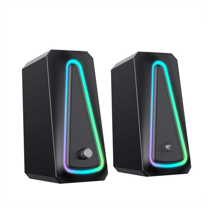 Parlantes Gamer Havit SK208 PRO RGB