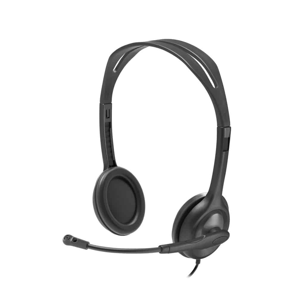 Logitech H111 | Diadema con Micrófono 3.5 mm