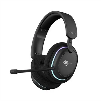 Audífonos gamer Havit Fuxi H7 inalámbricos RGB