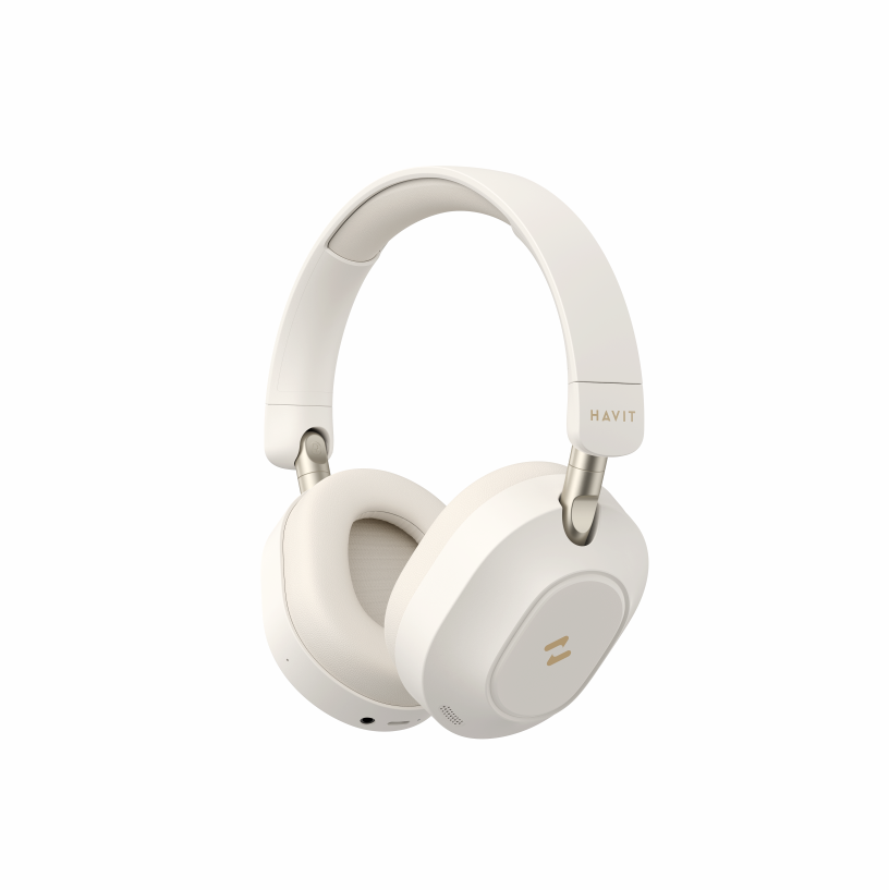 Audífonos inalámbricos H668BT over-ear con cancelación de ruido ANC y Bluetooth plegables