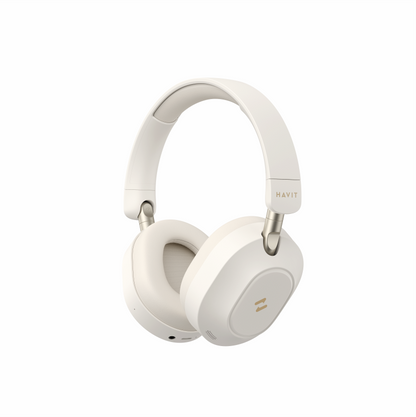 Audífonos inalámbricos H668BT over-ear con cancelación de ruido ANC y Bluetooth plegables