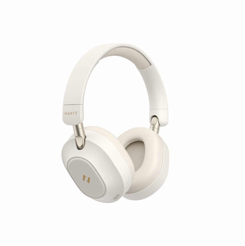 Audífonos inalámbricos H668BT over-ear con cancelación de ruido ANC y Bluetooth plegables