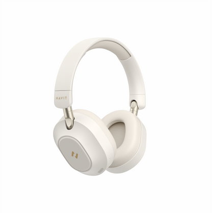 Audífonos inalámbricos H668BT over-ear con cancelación de ruido ANC y Bluetooth plegables