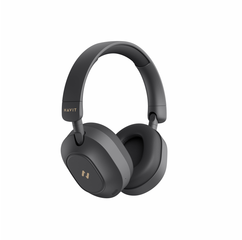Audífonos inalámbricos H668BT over-ear con cancelación de ruido ANC y Bluetooth plegables