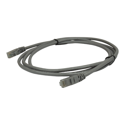 Cable de red UTP PatchCord Cat.6 100% cobre con conectores RJ45 para router switch y PC