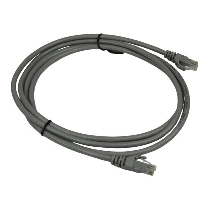 Cable de red UTP PatchCord Cat.6 100% cobre con conectores RJ45 para router switch y PC