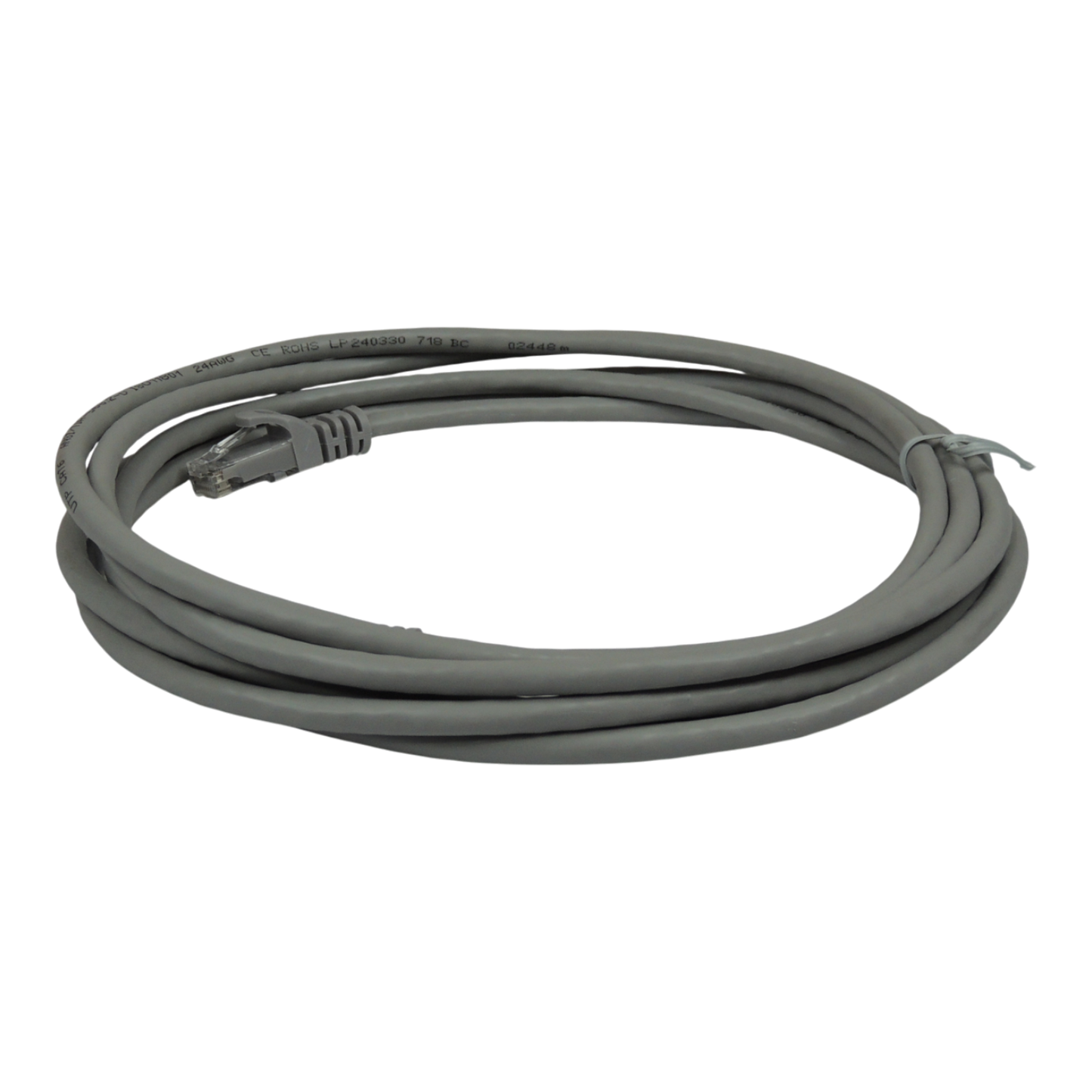 Cable de red UTP PatchCord Cat.6 100% cobre con conectores RJ45 para router switch y PC