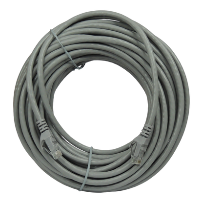 Cable de red UTP PatchCord Cat.6 100% cobre con conectores RJ45 para router switch y PC