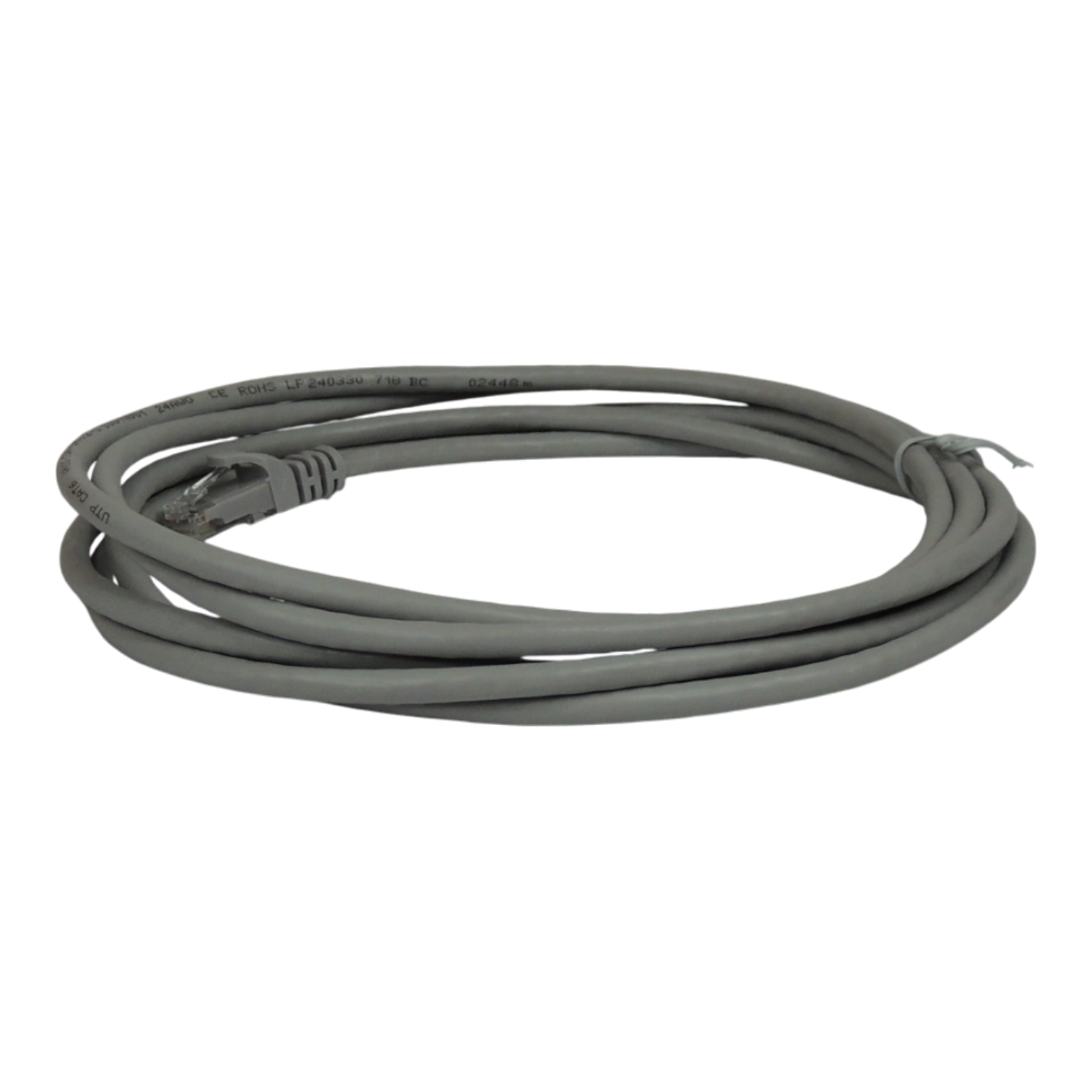 Cable de red UTP PatchCord Cat.6 100% cobre con conectores RJ45 para router switch y PC