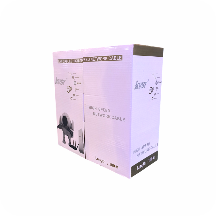 Cable SFTP Cat.5e 100 metros con doble blindaje lámina y malla para redes industriales y oficina