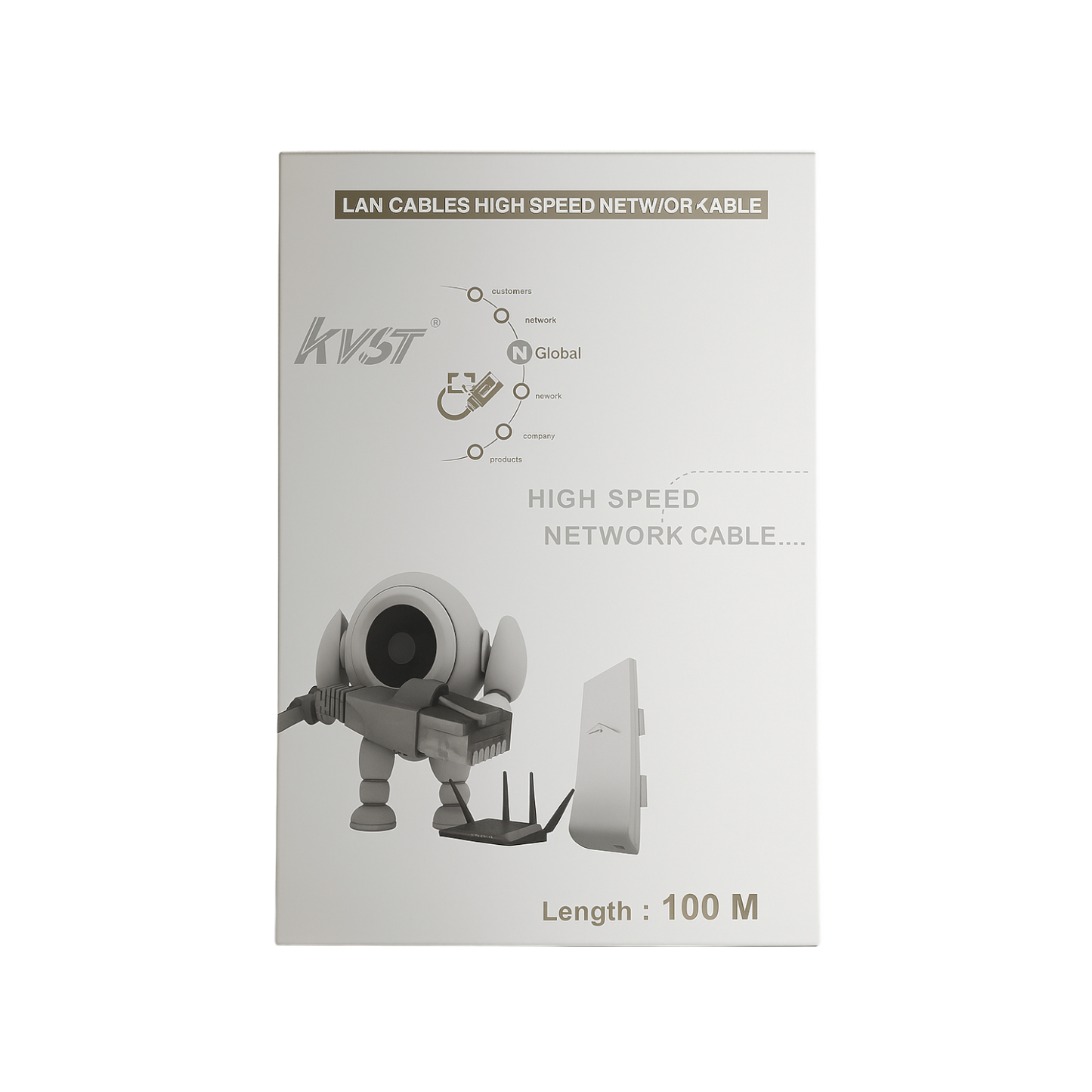 Cable SFTP Cat.5e 100 metros con doble blindaje lámina y malla para redes industriales y oficina