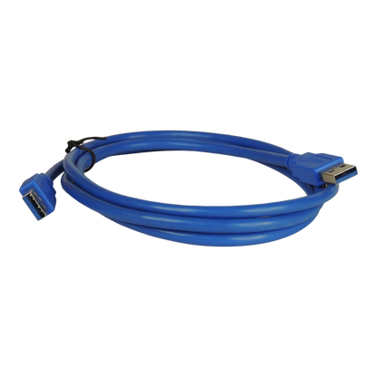 Cable USB A macho a USB A macho AM/AM para transferencia de datos USB 2.0 con conectores reforzados