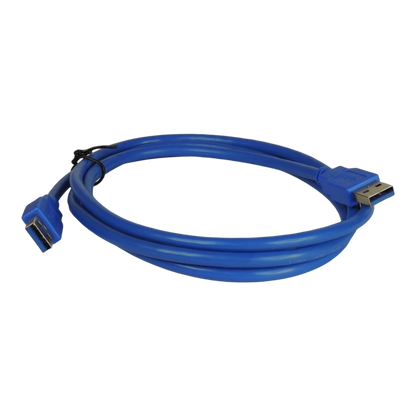 Cable USB A macho a USB A macho AM/AM para transferencia de datos USB 2.0 con conectores reforzados