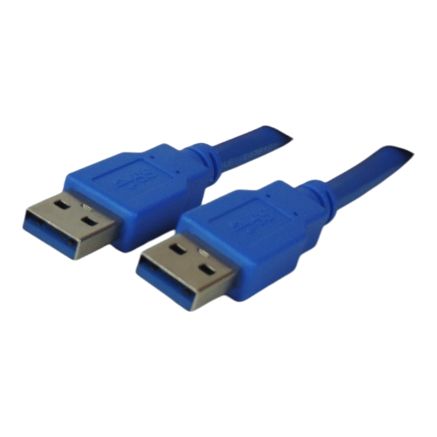 Cable USB A macho a USB A macho AM/AM para transferencia de datos USB 2.0 con conectores reforzados