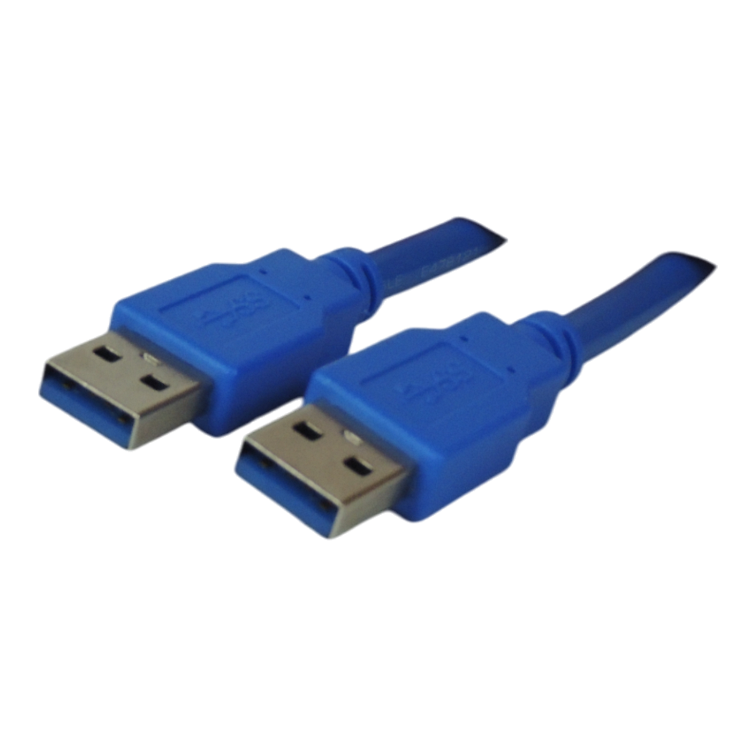Cable USB A macho a USB A macho AM/AM para transferencia de datos USB 2.0 con conectores reforzados