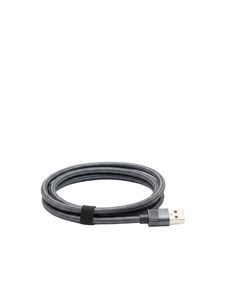 Cable USB-C a USB-C 120W trenzado con carga ultra rápida y protección inteligente de batería