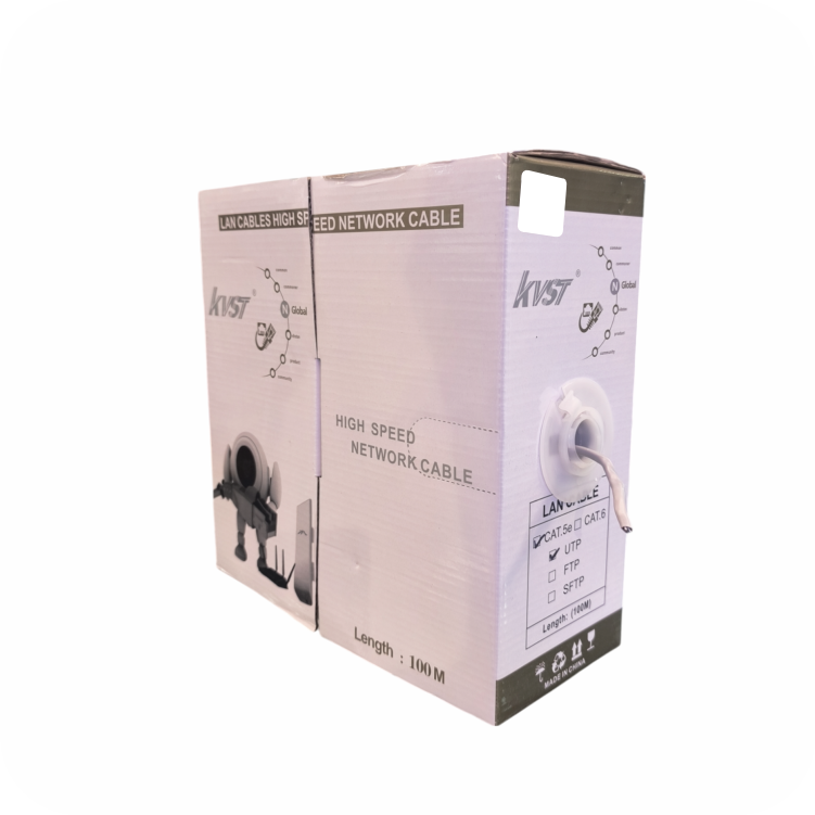 Cable SFTP Cat.5e 100 metros con doble blindaje lámina y malla para redes industriales y oficina