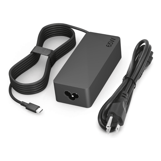Cargador Lenovo USB-C 45W para laptop compatible con ThinkPad IdeaPad y Yoga