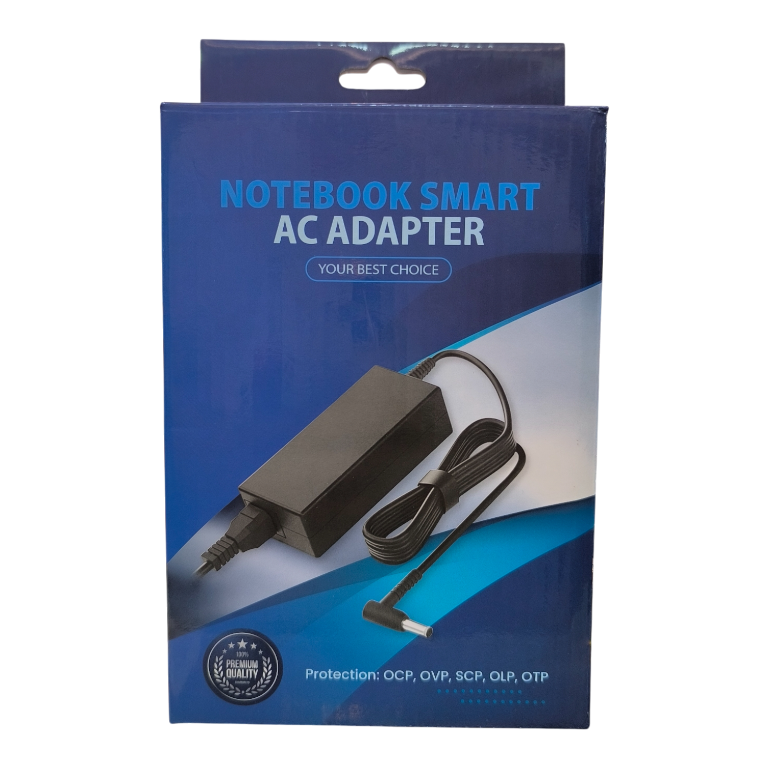 Cargador para portátil 65W 19.5V 3.34A compacto con protección inteligente contra sobrevoltaje y sobrecarga