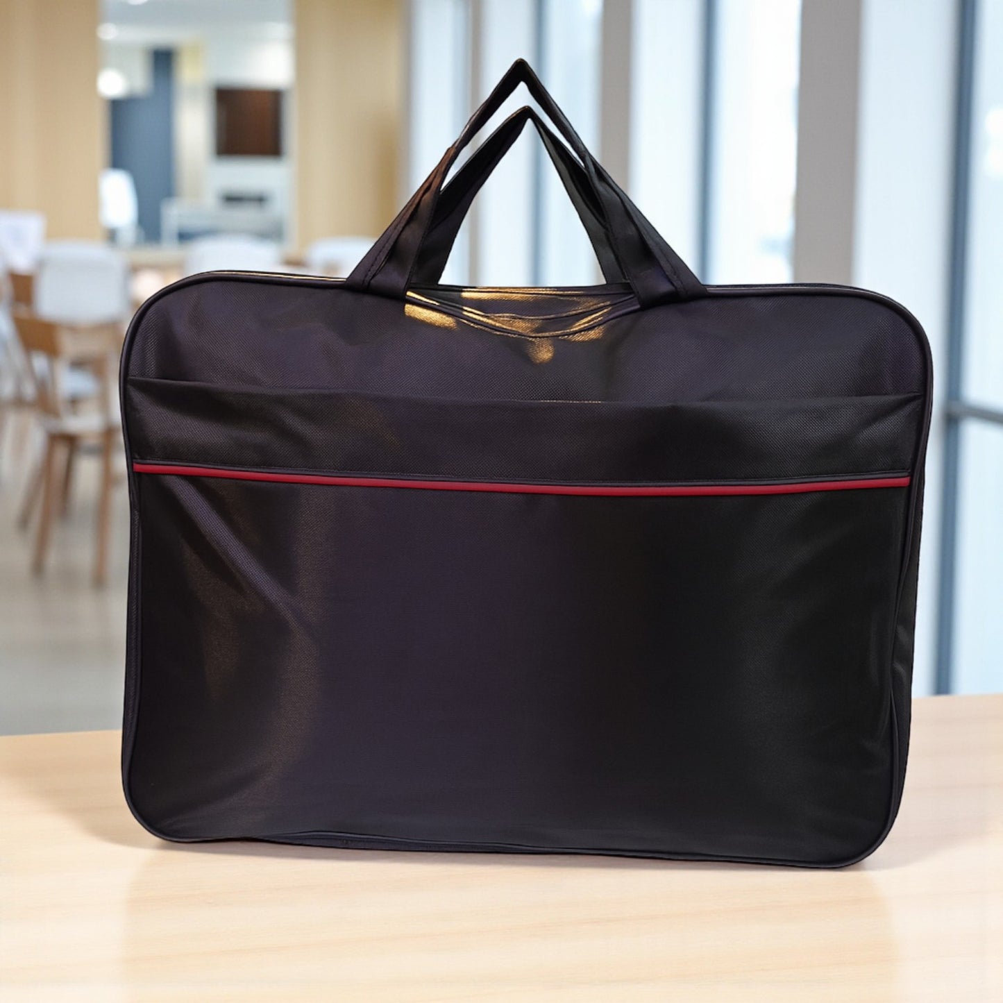 Maletín manos libres SY impermeable para laptop 15.6" con correa ajustable de hombro y compartimentos organizados