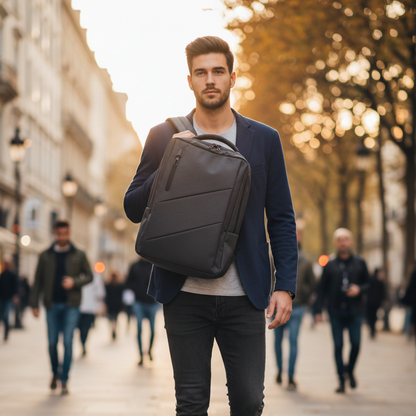 Morral corporativo 106 mochila para laptop con puerto USB y diseño ejecutivo