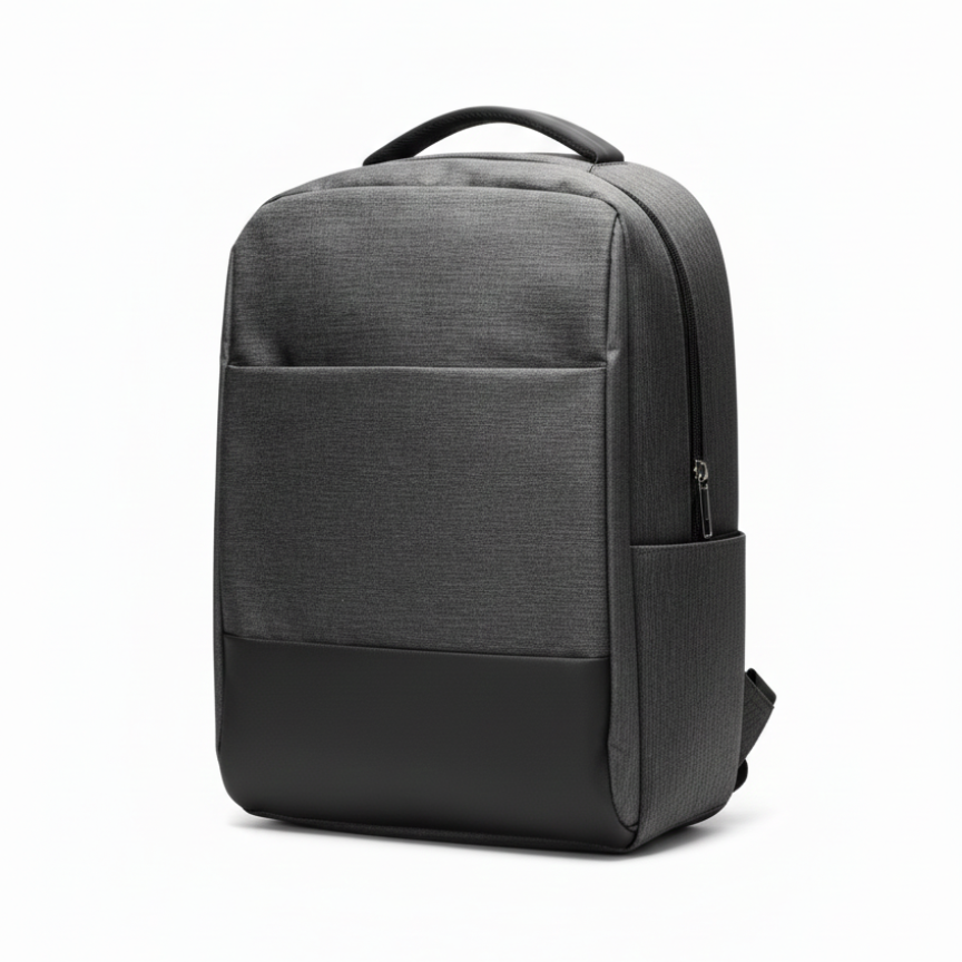 Morral corporativo 113 mochila ejecutiva gris para laptop y oficina
