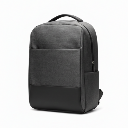 Morral corporativo 113 mochila ejecutiva gris para laptop y oficina