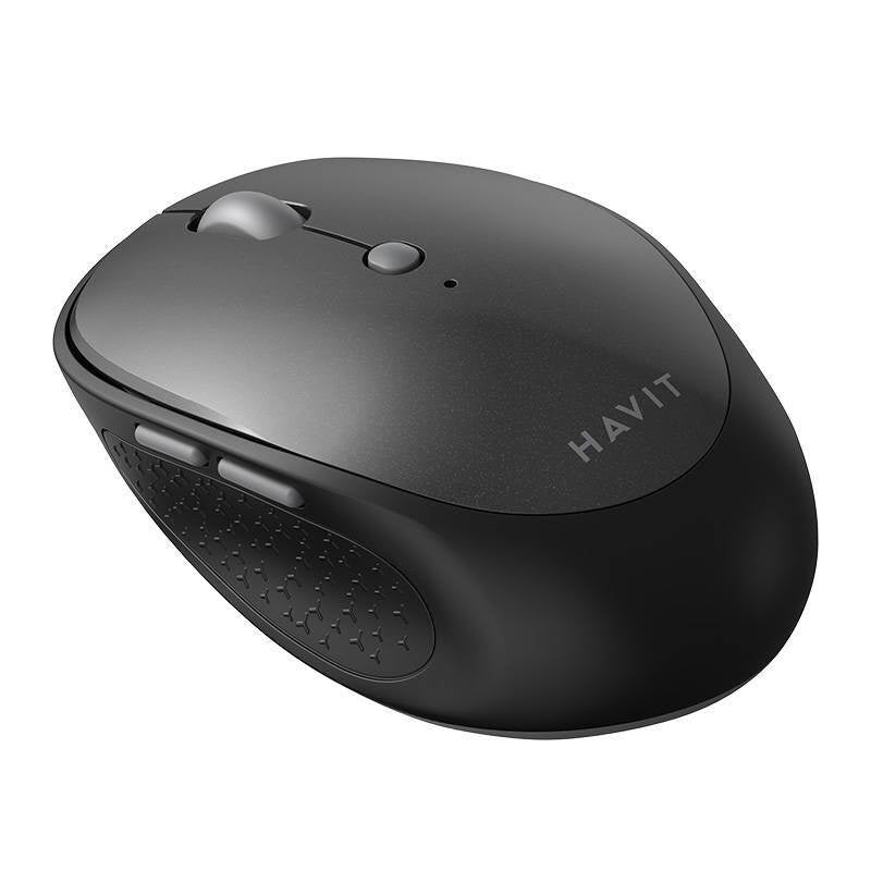 Mouse inalámbrico Havit MS76GT Plus 2.4 GHz ambidiestro con DPI ajustable y receptor nano USB