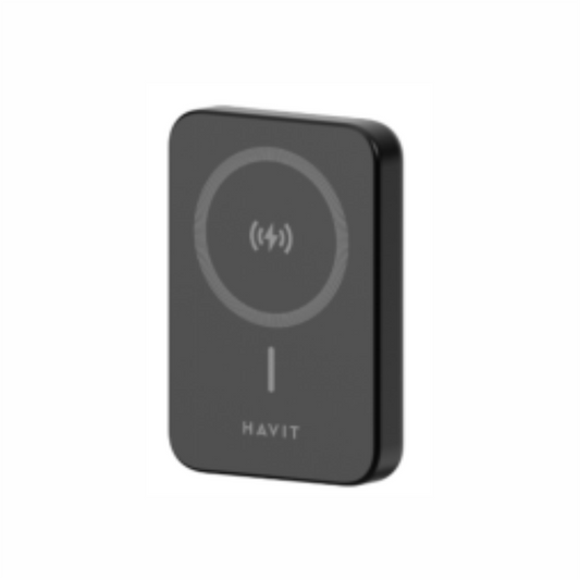 Power bank compacta Havit PB5224 10000 mAh con carga rápida, doble puerto e indicador LED