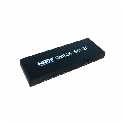 Switch HDMI con control remoto para múltiples dispositivos